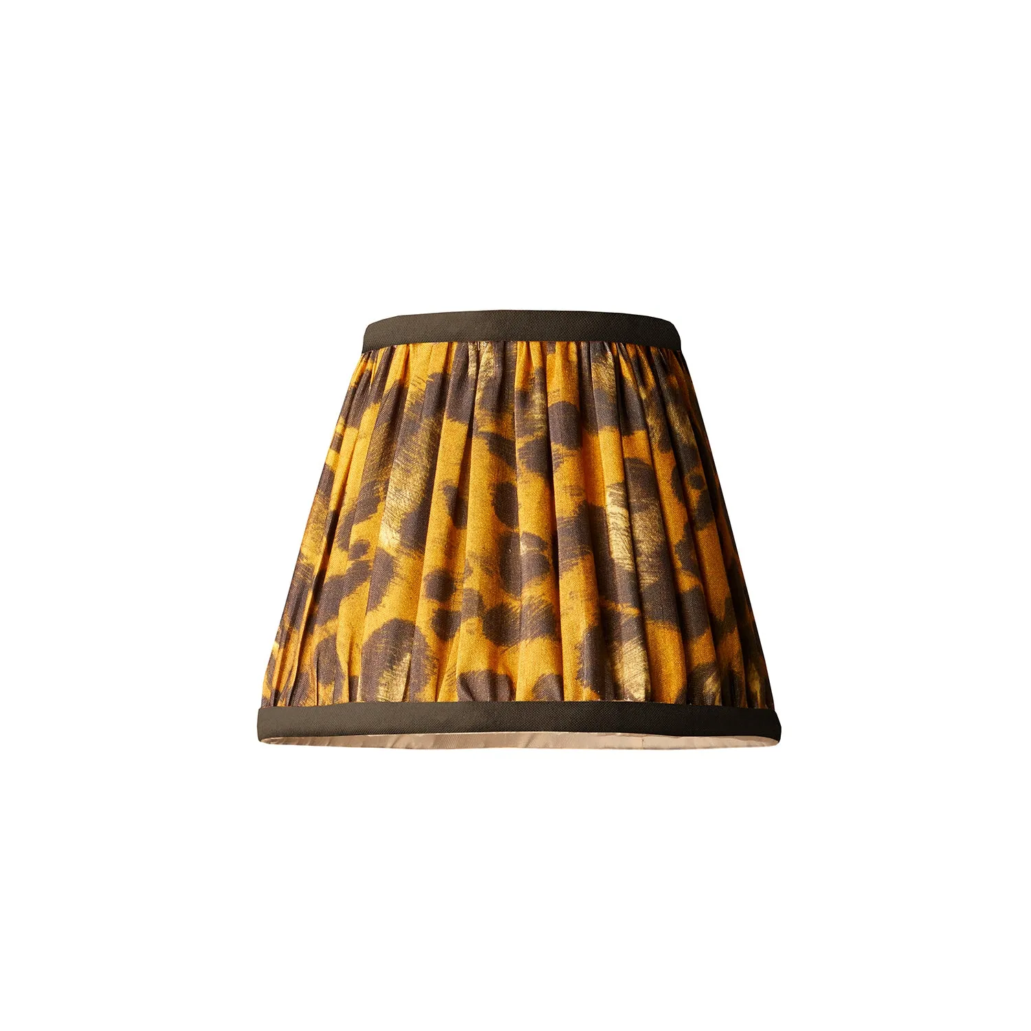 18cm pendant shade in classic Leopard Love by Matthew Williamson