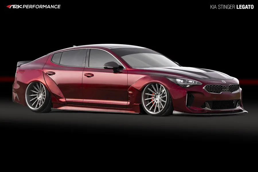 2018-2023 Kia Stinger Fiberglass Legato Wide Body Kit