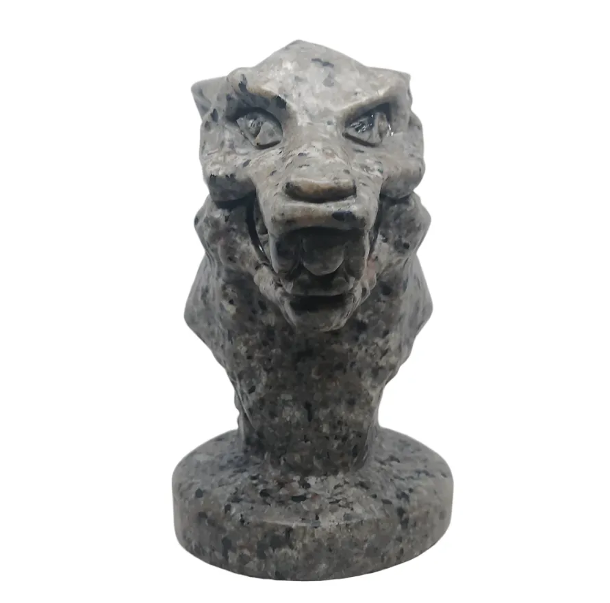 3.2lbs Yooperlite Crystal Werewolf Head