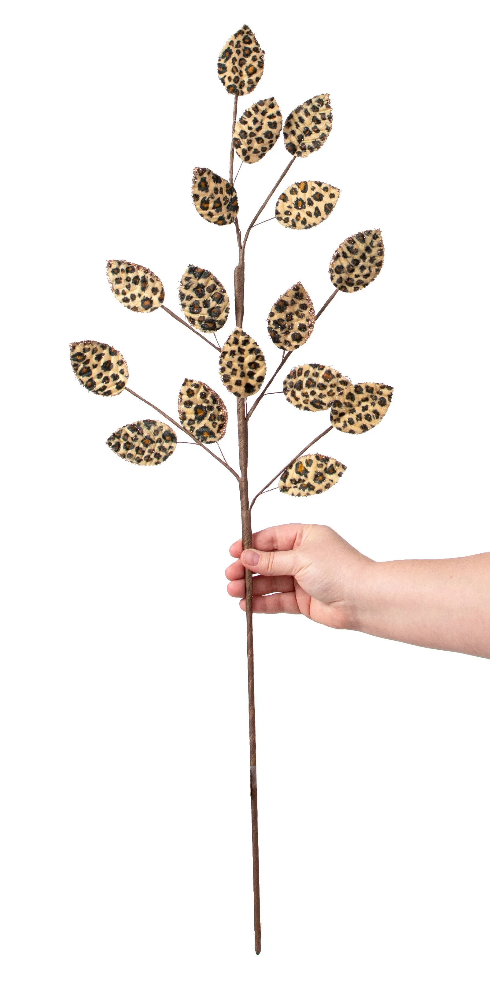 32" Cheetah Leaves Stem