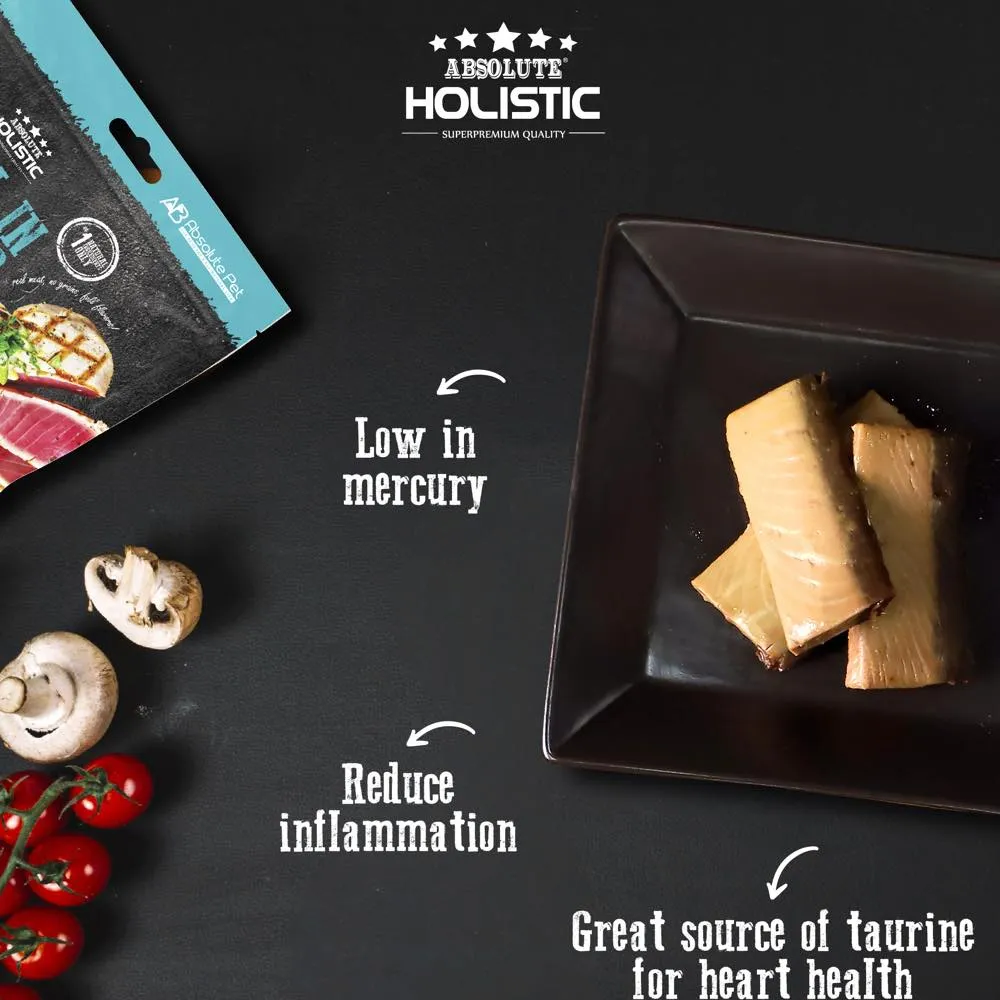 Absolute Holistic Grill In The Bag Atlantic Tuna Grain-Free Treats For Cats & Dogs