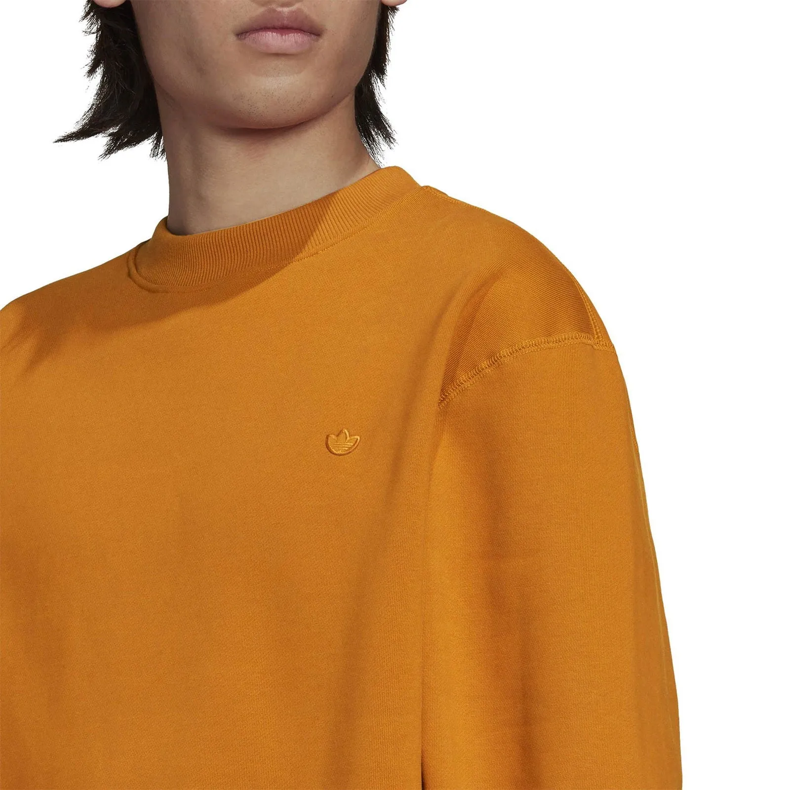 adidas Originals Adicolor Trefoil Crewneck Sweatshirt - Orange