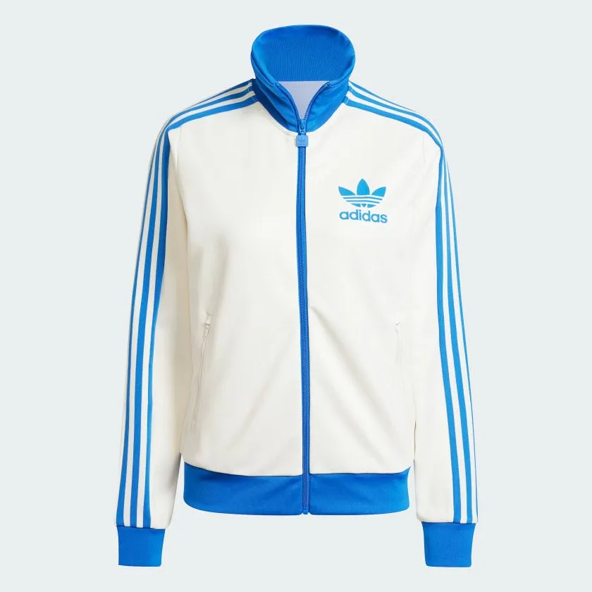 Adidas "Beckenbauer" Track Top - Cloud White