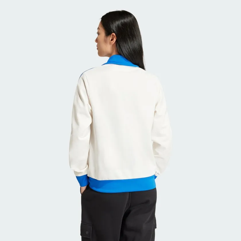 Adidas "Beckenbauer" Track Top - Cloud White