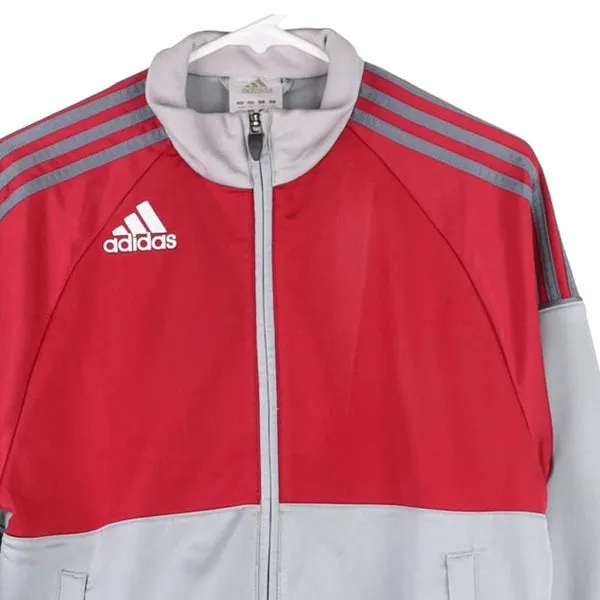 Age 12 Adidas Track Jacket - Medium Block Colour Polyester