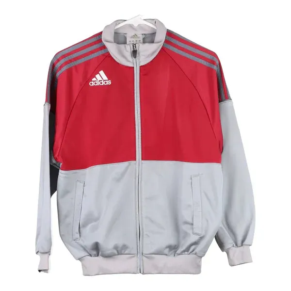 Age 12 Adidas Track Jacket - Medium Block Colour Polyester