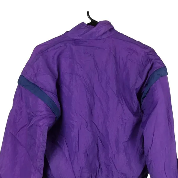 Age 12 Unbranded Track Jacket - Medium Purple Cotton Blend