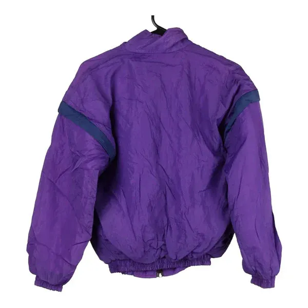 Age 12 Unbranded Track Jacket - Medium Purple Cotton Blend