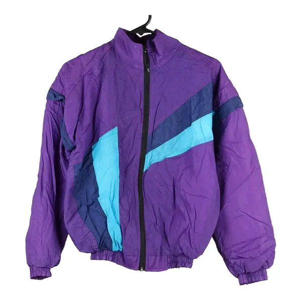 Age 12 Unbranded Track Jacket - Medium Purple Cotton Blend