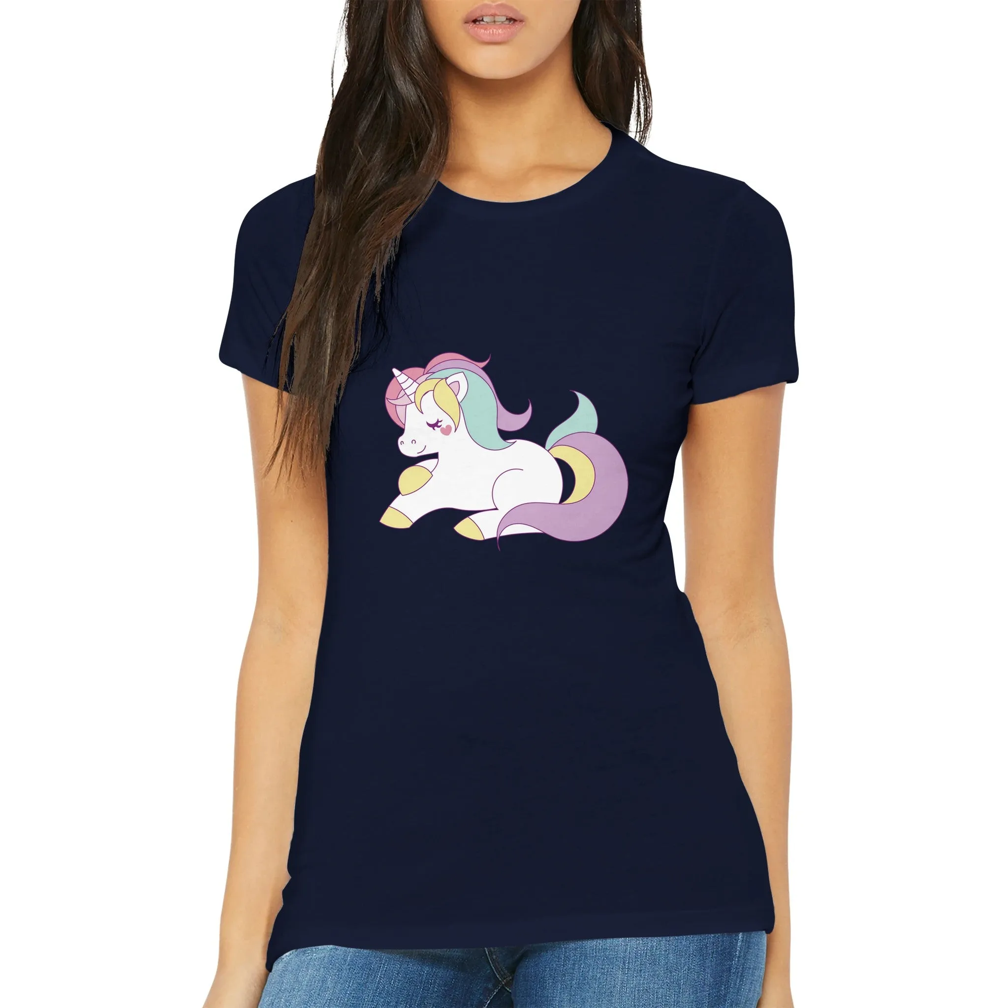 Artwork T-shirt - Unicorn Artwork - Premium Kvinde T-shirt