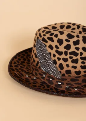 Bagherra Leopard Fedora