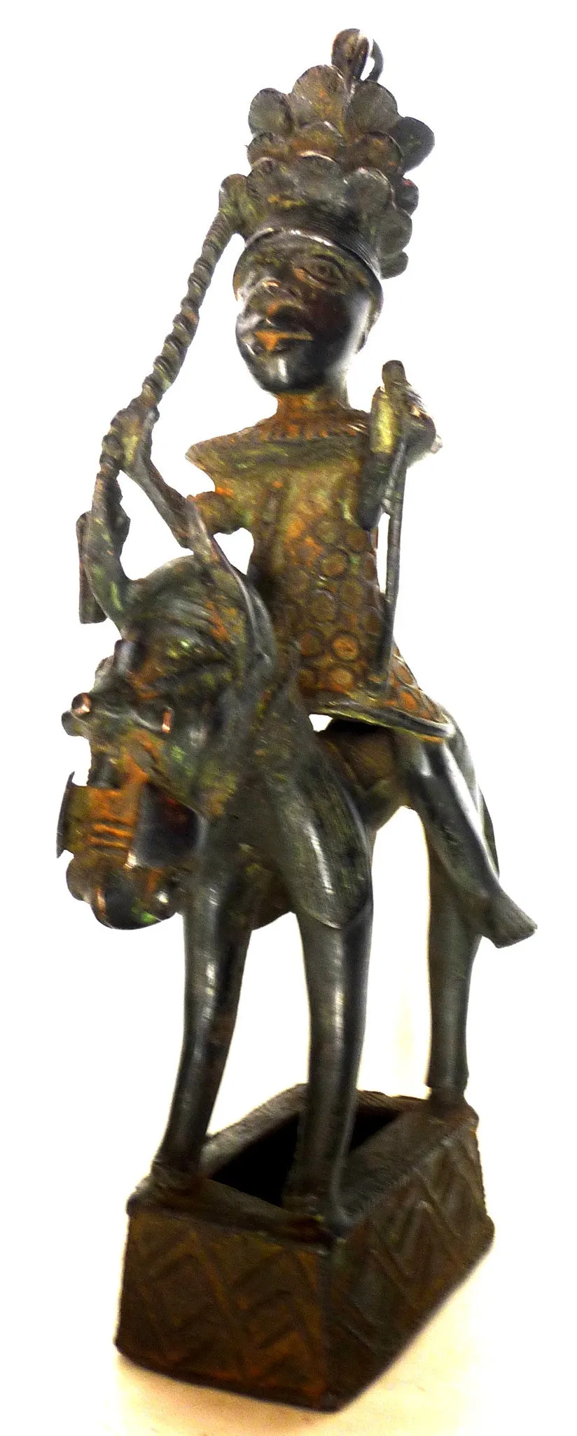 Benin Bronze Horseman Prince