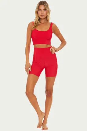 Bike Short Red