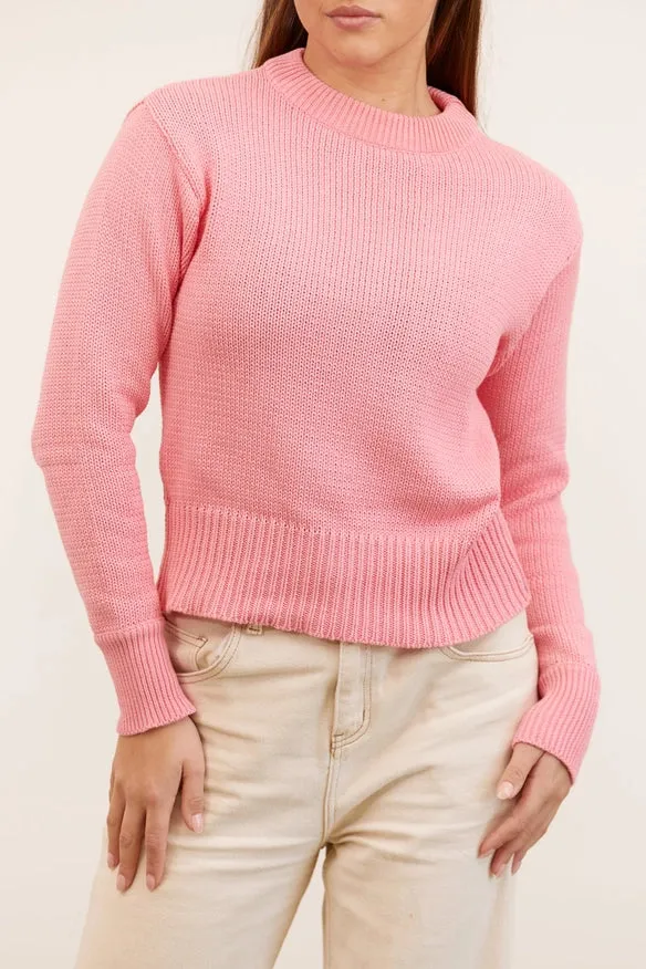 Billie Knit Jumper - Pink