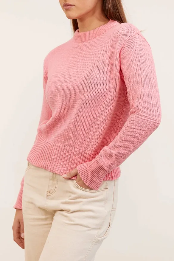 Billie Knit Jumper - Pink