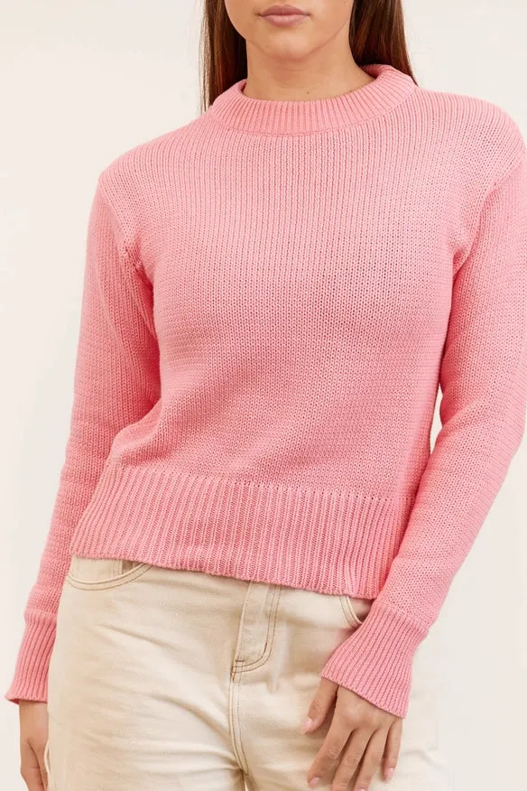 Billie Knit Jumper - Pink