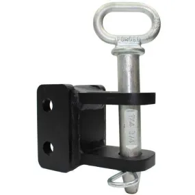 Bulletproof Medium Duty 2-Tang Clevis Attachment with 1" Pin