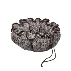 Buttercup Gray Owl Pet Bed