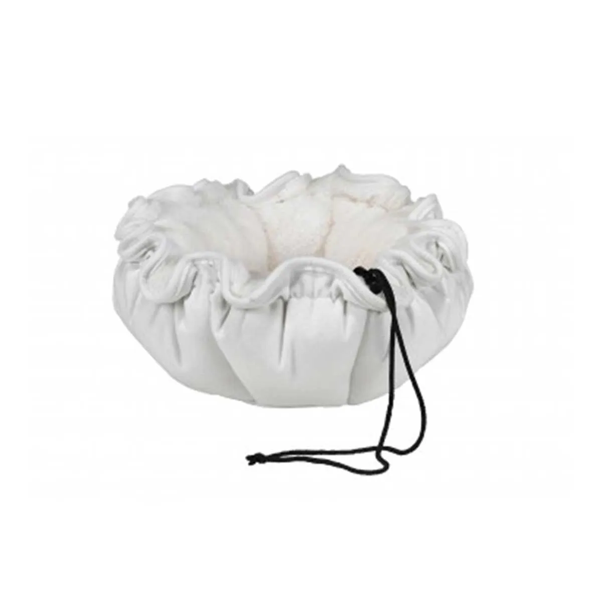 Buttercup Winter White Fur Pet Bed