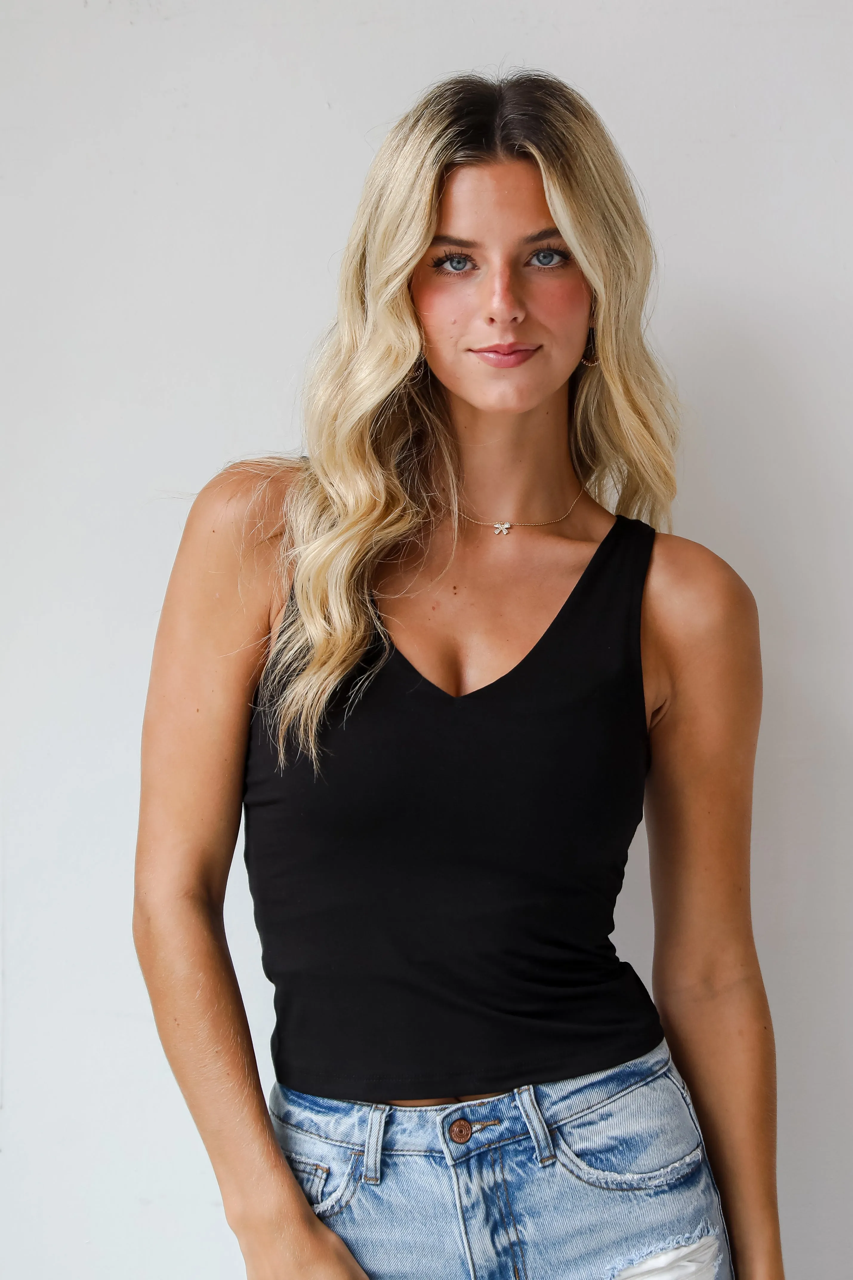 Claire Everyday V-Neck Tank - DU DEAL