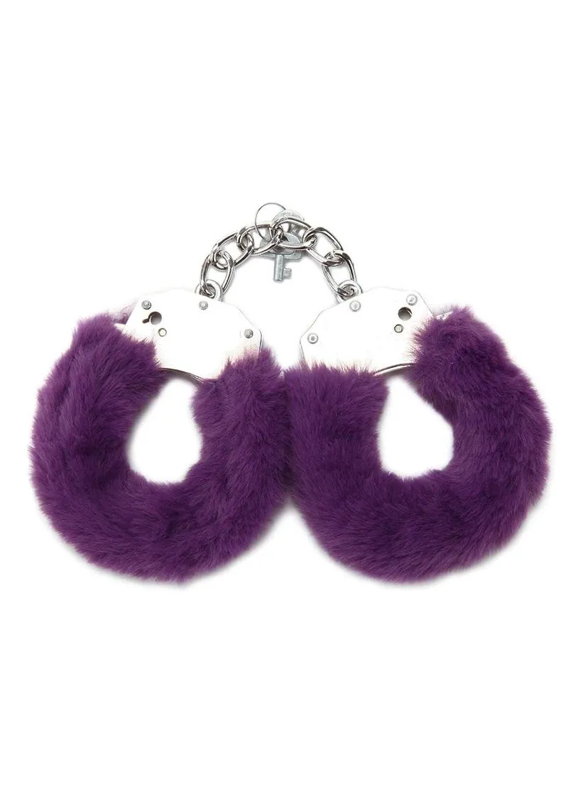 Classic Furry Cuffs with Free Blindfold