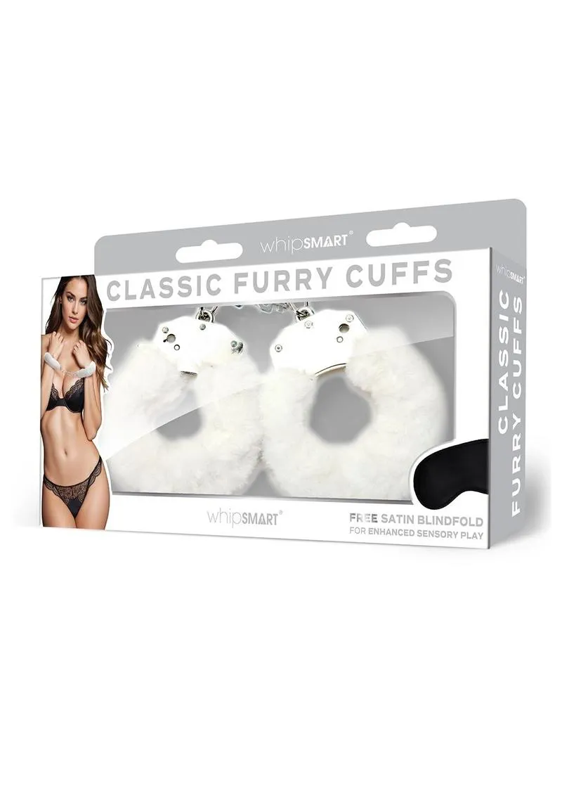 Classic Furry Cuffs with Free Blindfold