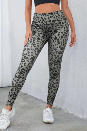 Classic Leopard Print Active Leggings