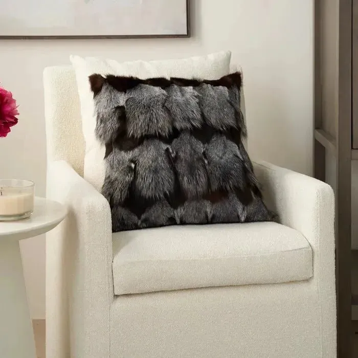 Couture Fur F7108 Dark Grey Pillow