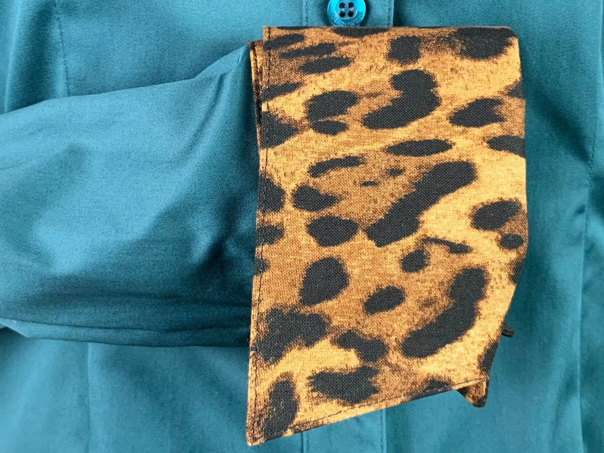 CR Classic Wild about Leopard Teal