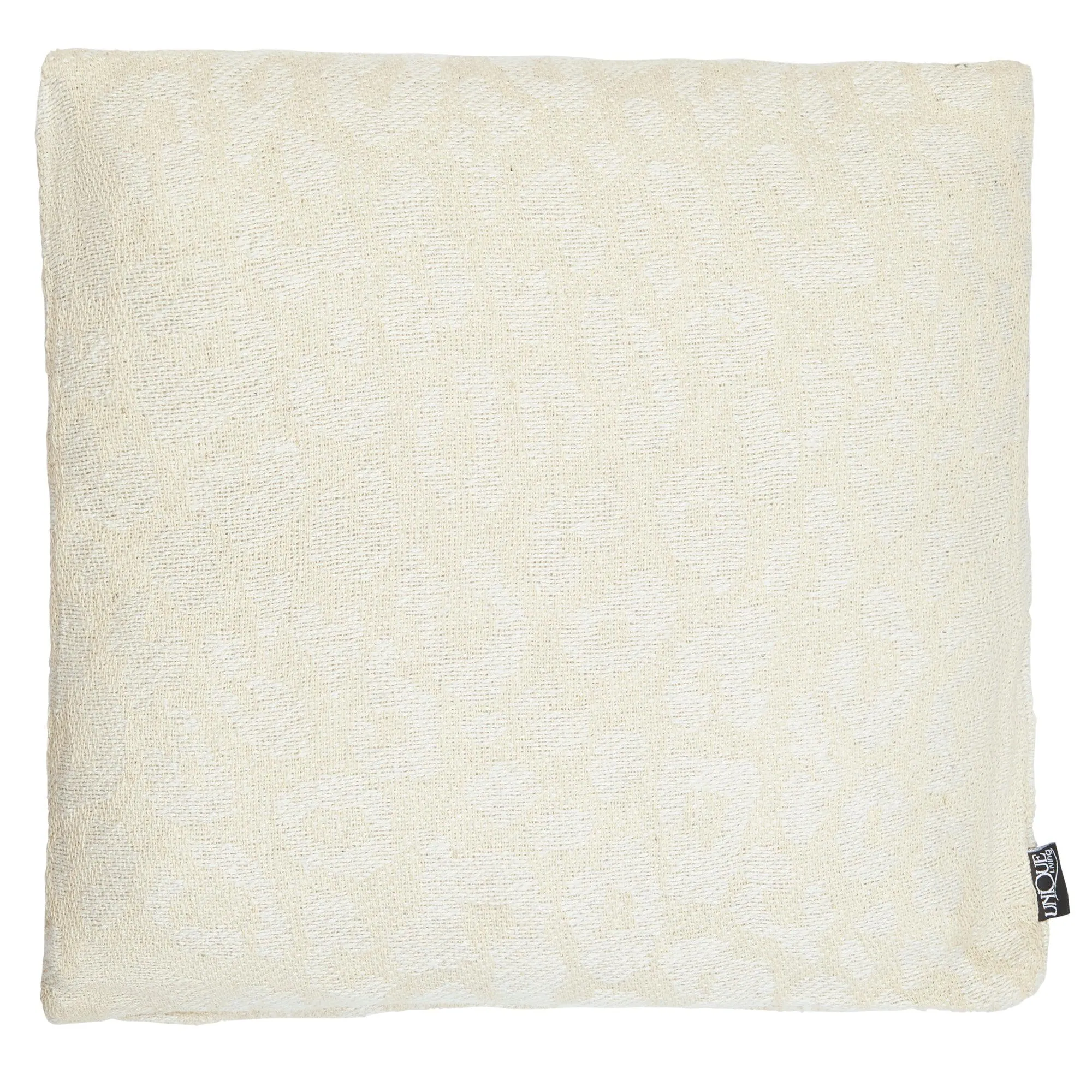 Cream Leopard Print Filled Decorative Throw Scatter Cushion - 45 x 45cm