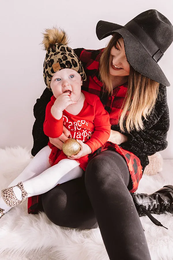 Cute On Repeat Children's Leopard Beanie