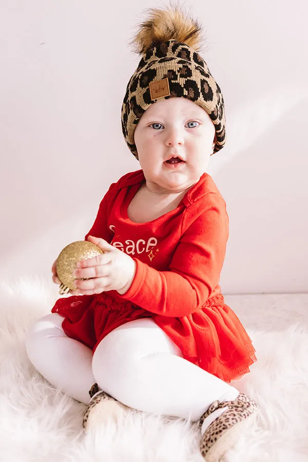 Cute On Repeat Children's Leopard Beanie