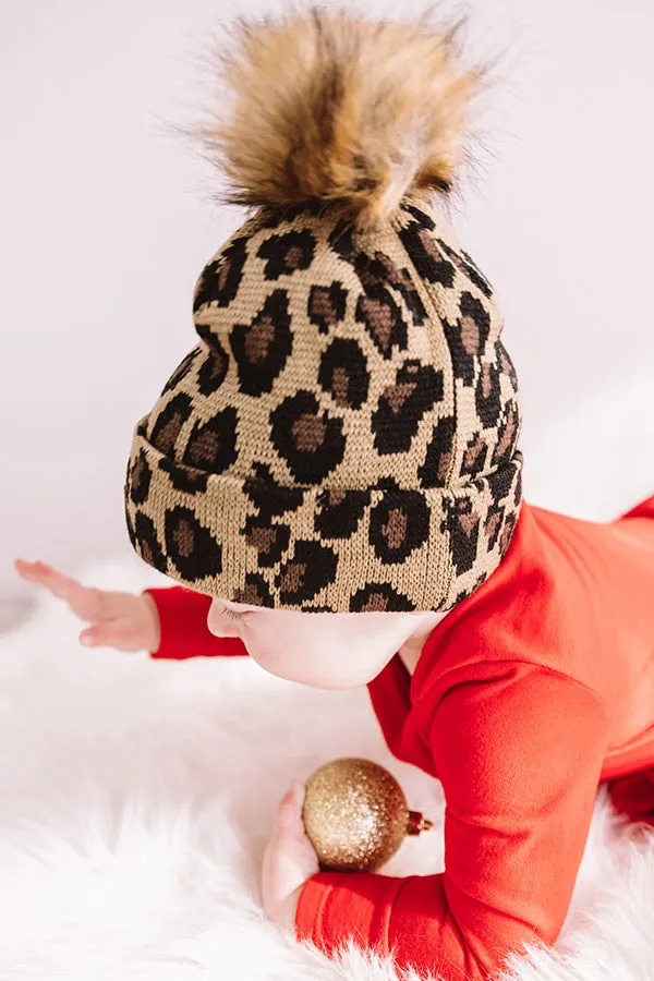 Cute On Repeat Children's Leopard Beanie