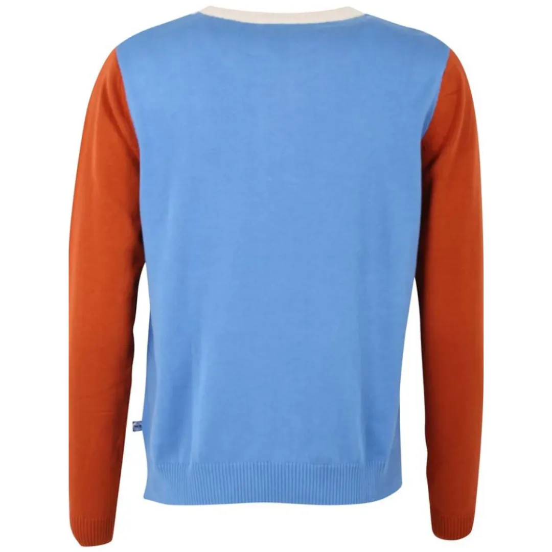 Daneblocks Cotton Knit Sweater - WAS $129.95