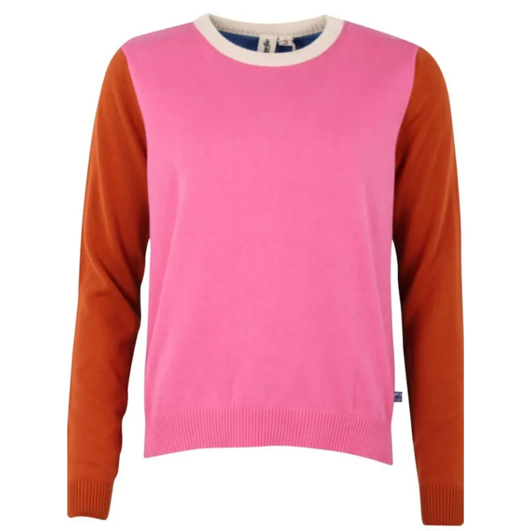 Daneblocks Cotton Knit Sweater - WAS $129.95