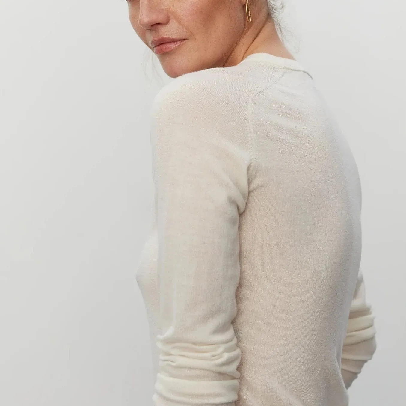 DAY Birger ét Mikkelsen Annabelle Merino Pullover in Ivory