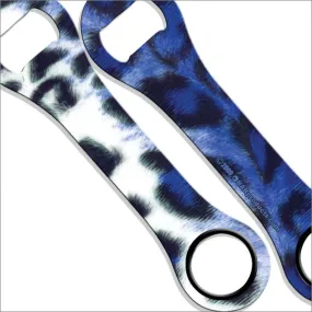 Dog Bone Bottle Opener / Bar Key - Leopard Print