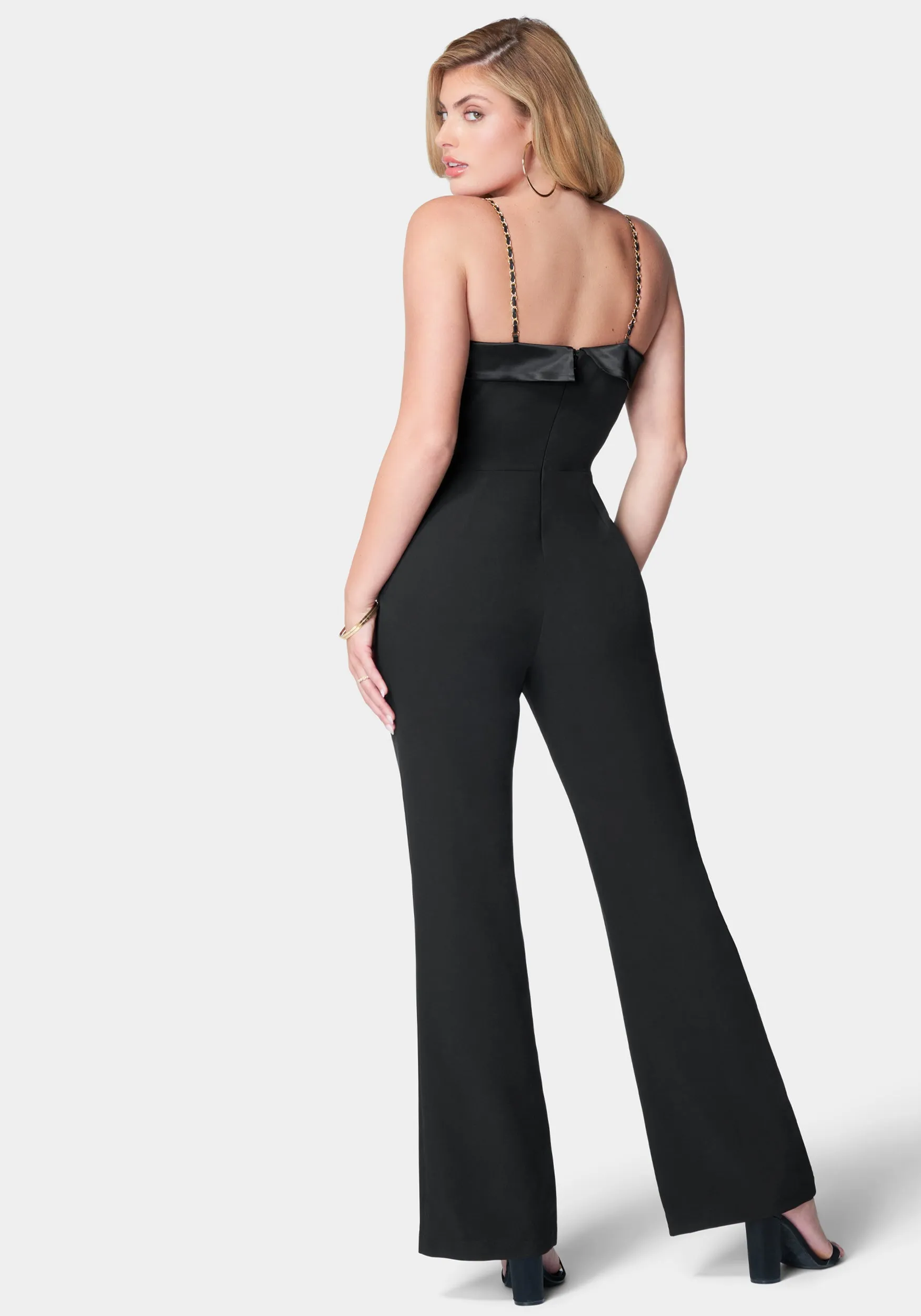 Double Breasted Suiting Jumpsuit