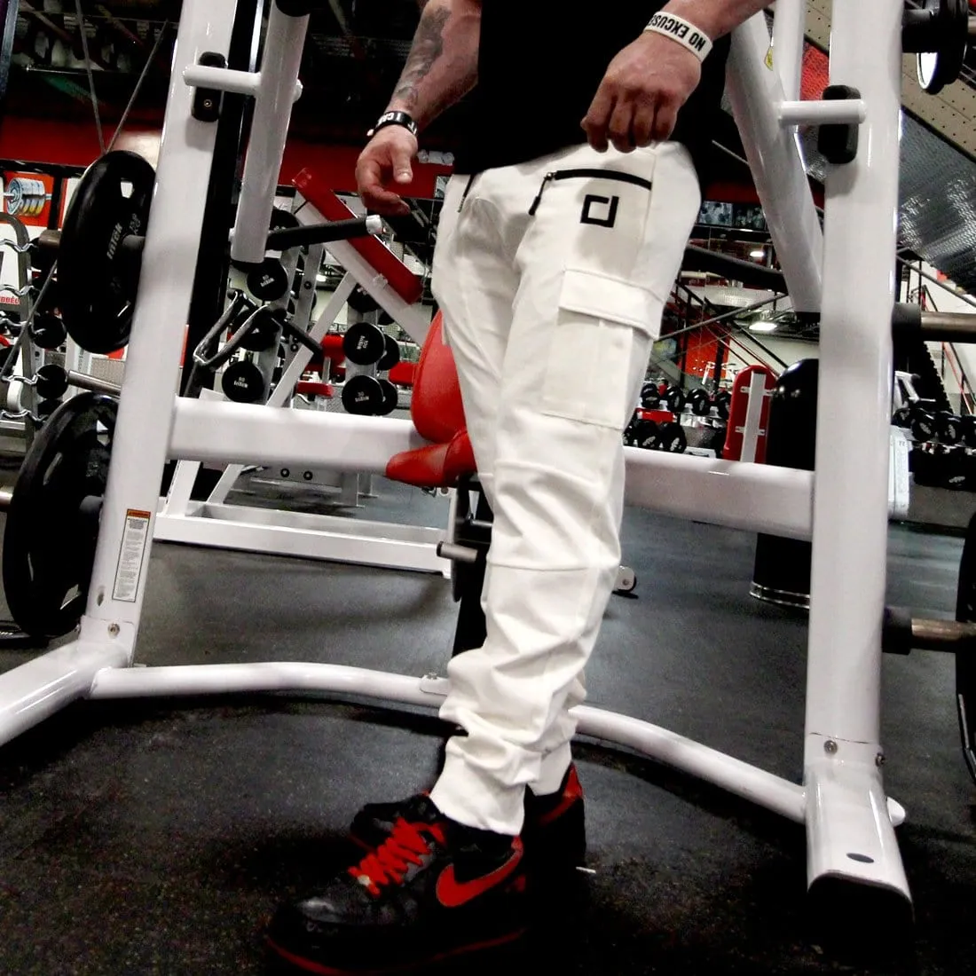 DSDNT Tactical Joggers Off White