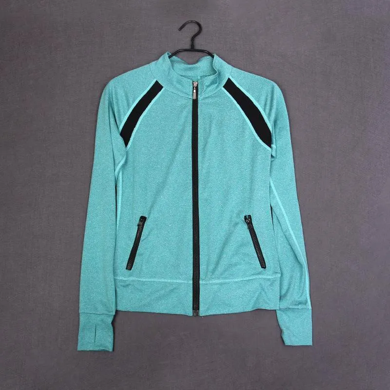 Elastic Long Sleeve Breathable Track Jacket