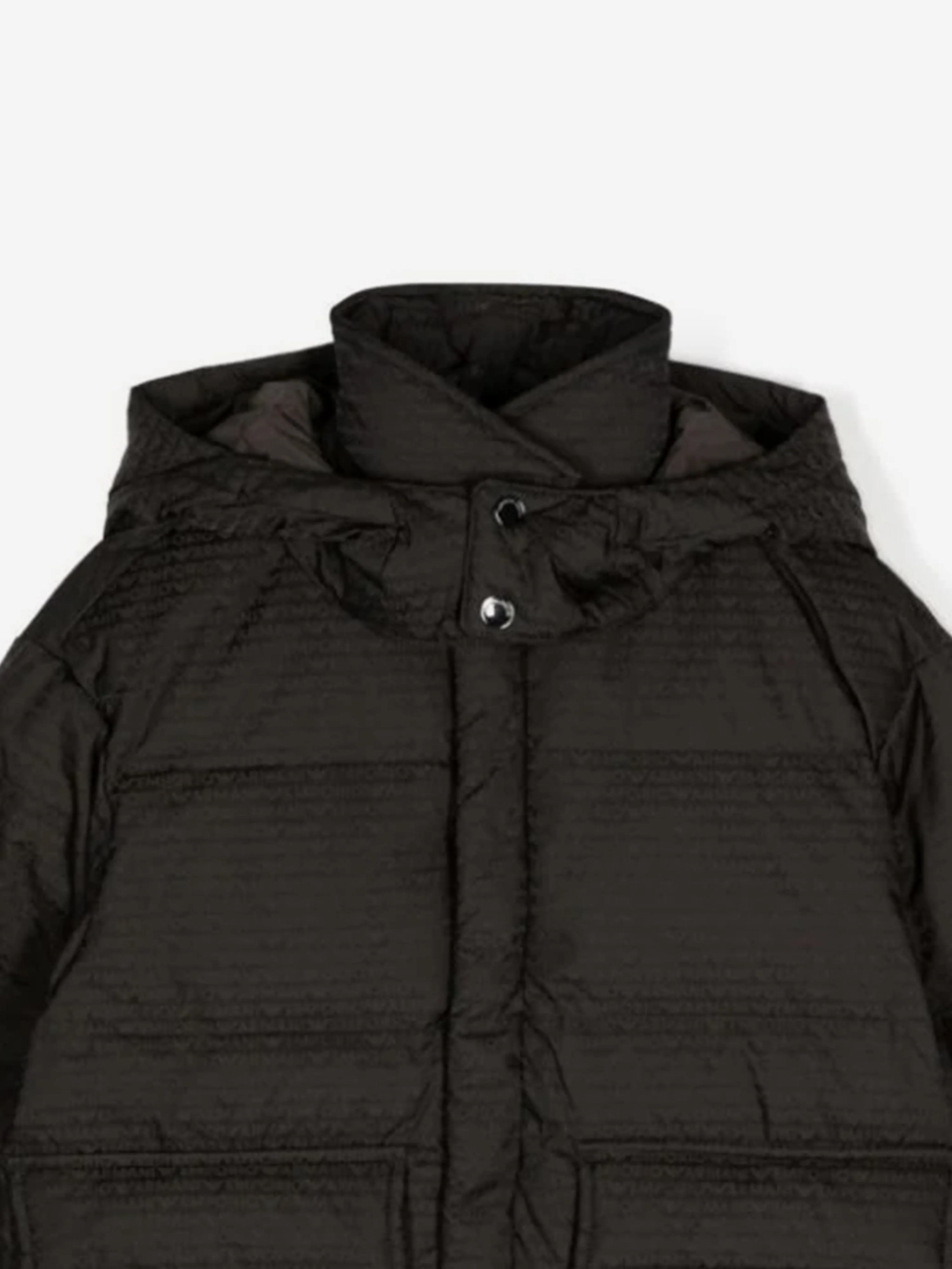 Emporio Armani Boys Down Padded Puffer Jacket in Green