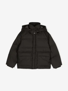 Emporio Armani Boys Down Padded Puffer Jacket in Green