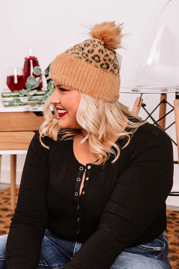 Everyday Prints Eyelash Knit Beanie