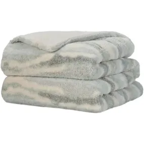 Faux Fur RD520 Seafoam Throw Blanket