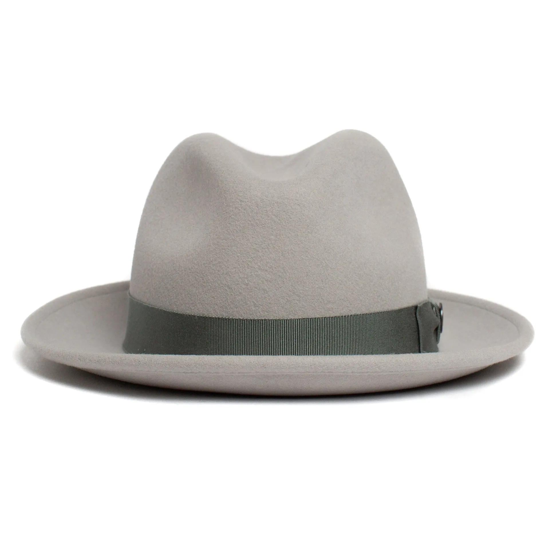 Felt Finery Series Trendy Bow Tie Felt Fedora Hat