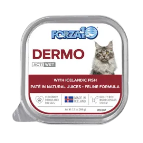 Forza10 Nutraceutic ActiWet Dermo Support Icelandic Fish Recipe Canned Cat Food 3.5 oz