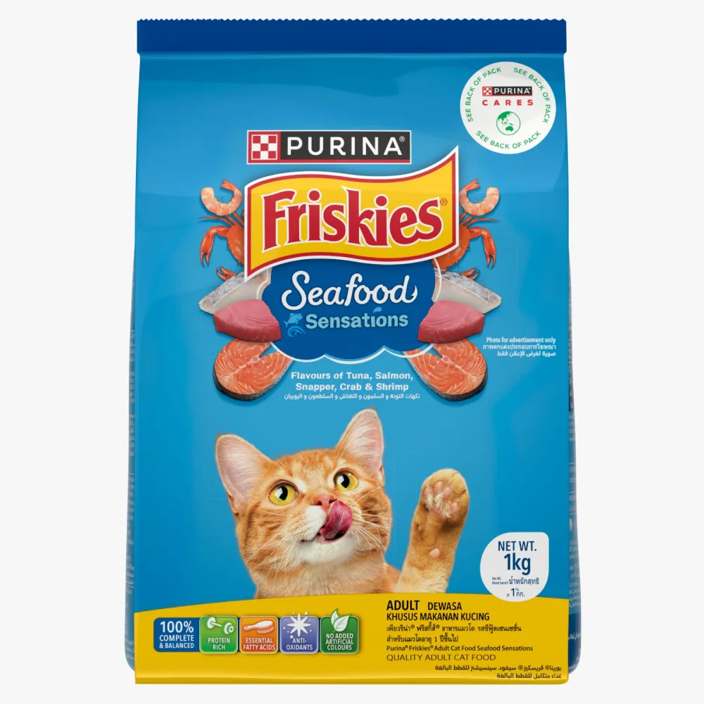 Friskies Dry Seafood Sensations 1kg