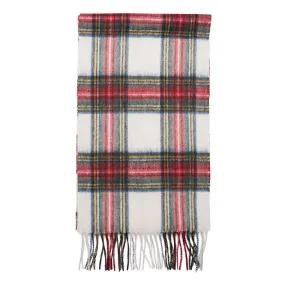 Glenmore 100% Lambswool Tartan Scarf - Stewart Dress