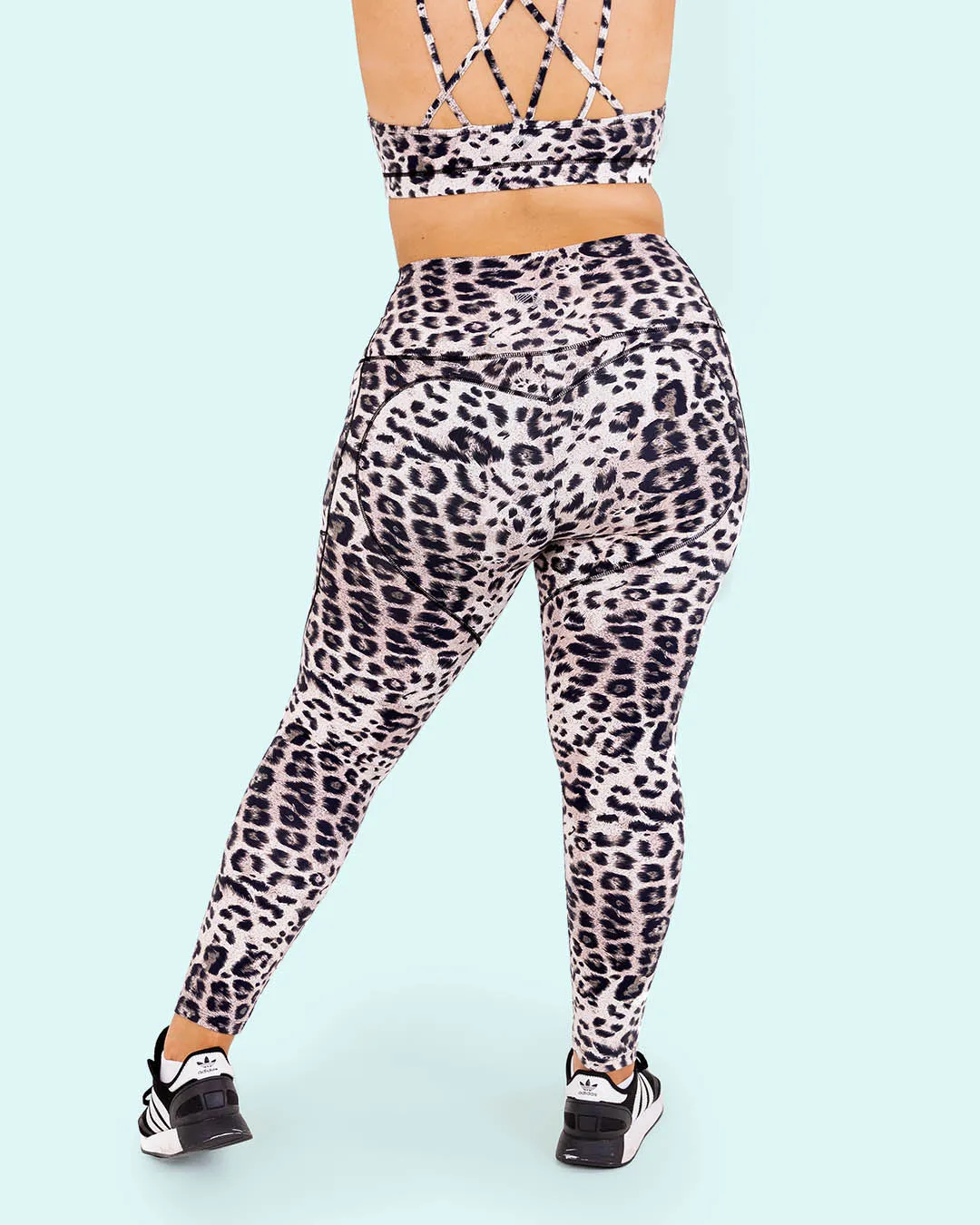 HERO Super Hold Leggings Leopard Print