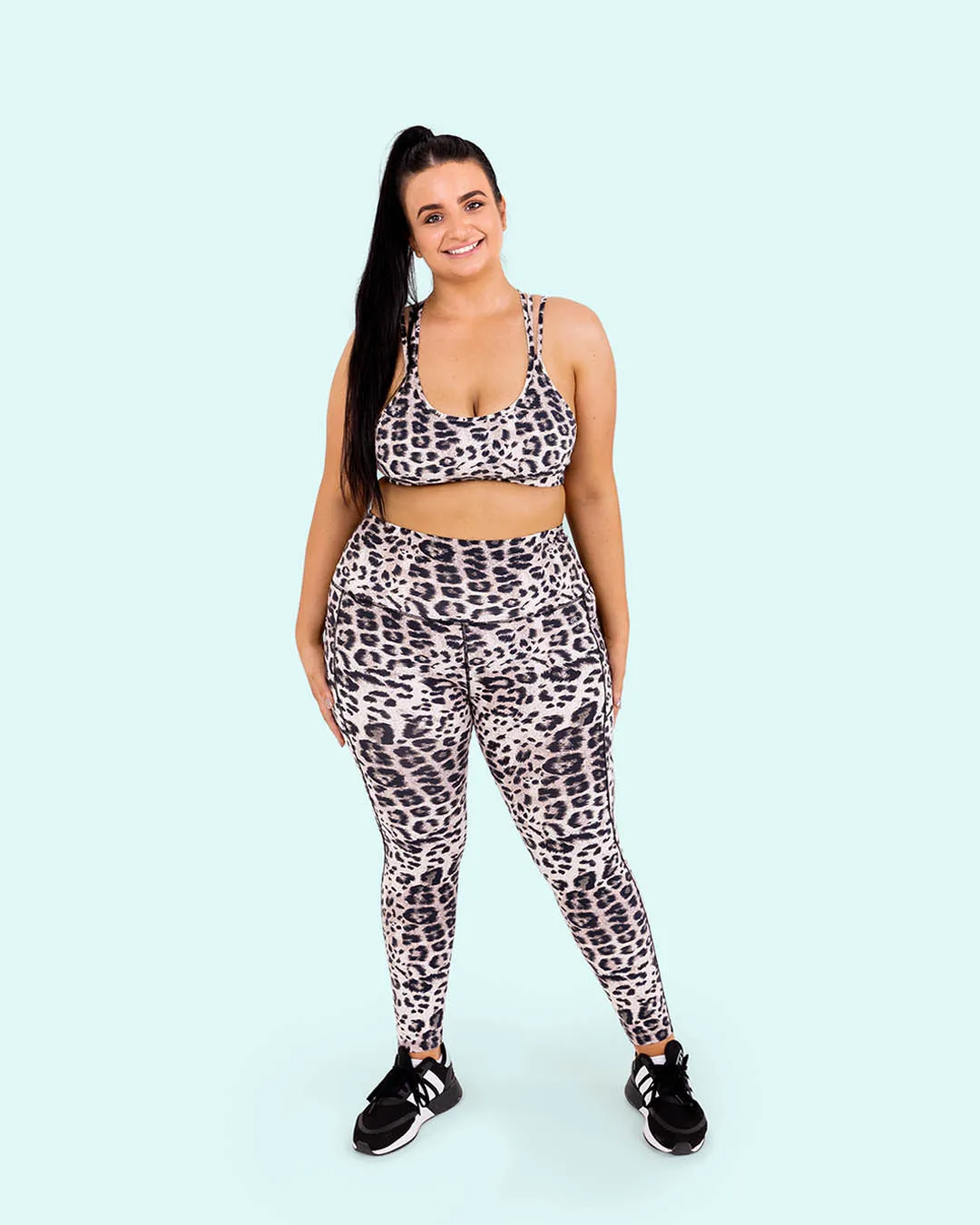 HERO Super Hold Leggings Leopard Print